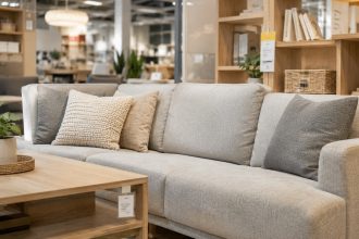 Gdzie kupić tanie meble: sieci, outlety, drugi obieg, wyprzedaże i DIY oraz jak ocenić jakość mebla.