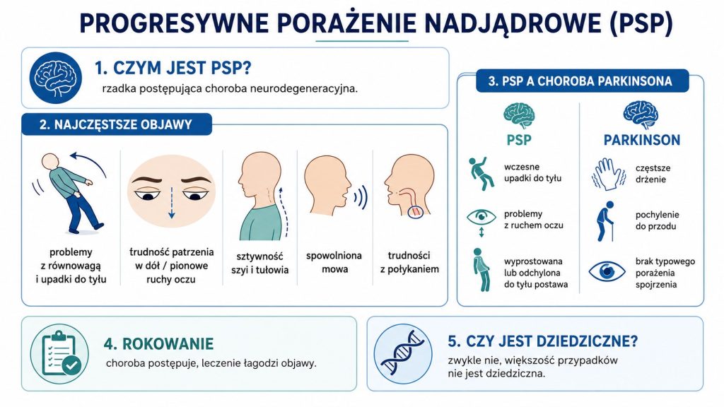 PSP, czyli porażenie nadjądrowe — gdy to nie jest Parkinson