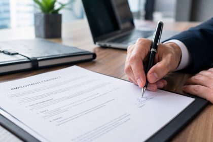 Co to jest umowa o pracę: rodzaje umów, różnice wobec zlecenia i o dzieło oraz na co uważać przed podpisaniem.