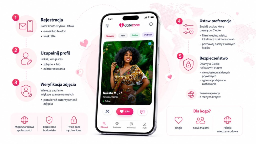DateZone: jak działa międzynarodowy portal randkowy