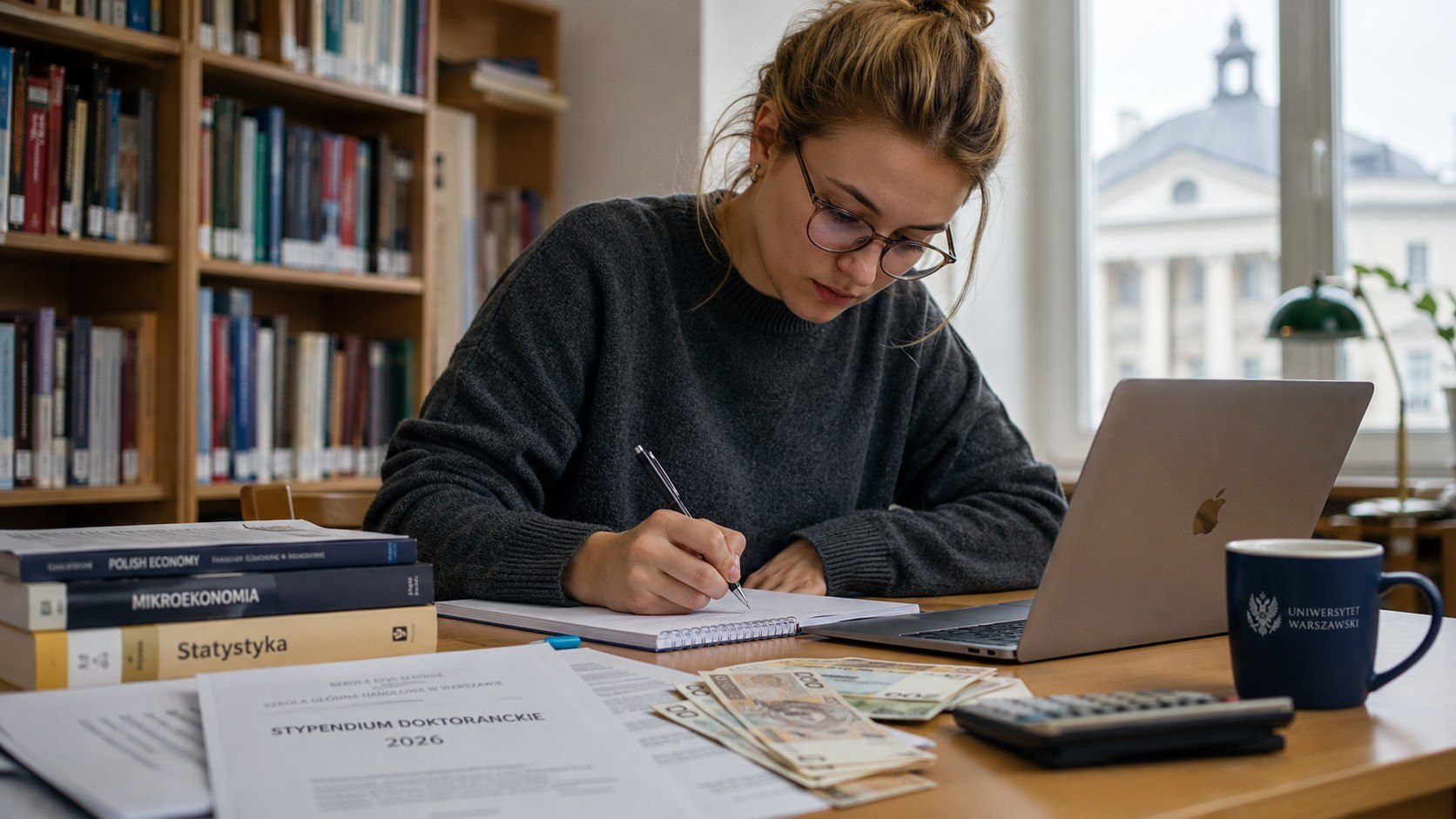 Ile realnie zarabia doktorant w 2026 roku: stypendium doktoranckie, kwoty brutto i netto, dodatkowe źródła dochodu i zasady wypłaty.
