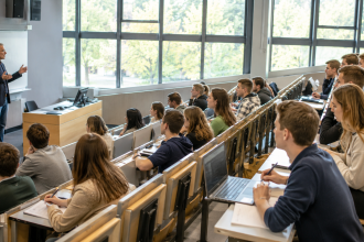 Stacjonarne czy niestacjonarne? Porównujemy oba tryby studiów w 2026 roku — koszty, czas, plusy i minusy — by pomóc Ci wybrać.