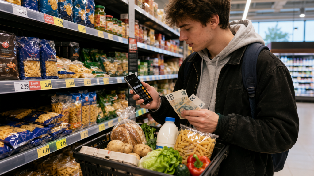 Jak zaoszczędzić na zakupach spożywczych na studiach w 2026 roku — taniej, mądrze i bez wyrzeczeń