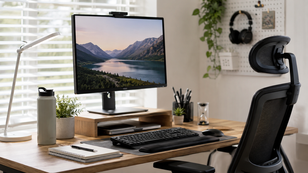 Jak zadbać o wzrok i postawę przy komputerze w 2026 roku — ergonomia nauki dla studenta