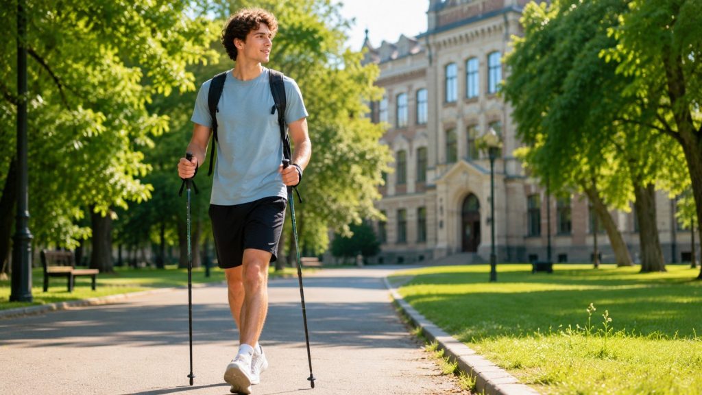 Nordic walking i spacery dla studenta w 2026 roku — łatwy sposób na ruch i relaks