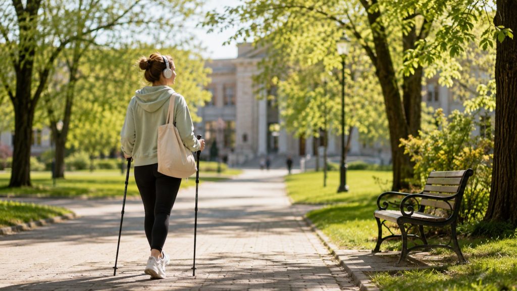 Nordic walking i spacery dla studenta w 2026 roku — łatwy sposób na ruch i relaks