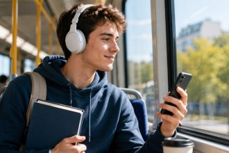 Brakuje czasu na czytanie? Zobacz, jak podcasty i audiobooki pomagają studentowi w 2026 roku łączyć wiedzę z rozrywką.