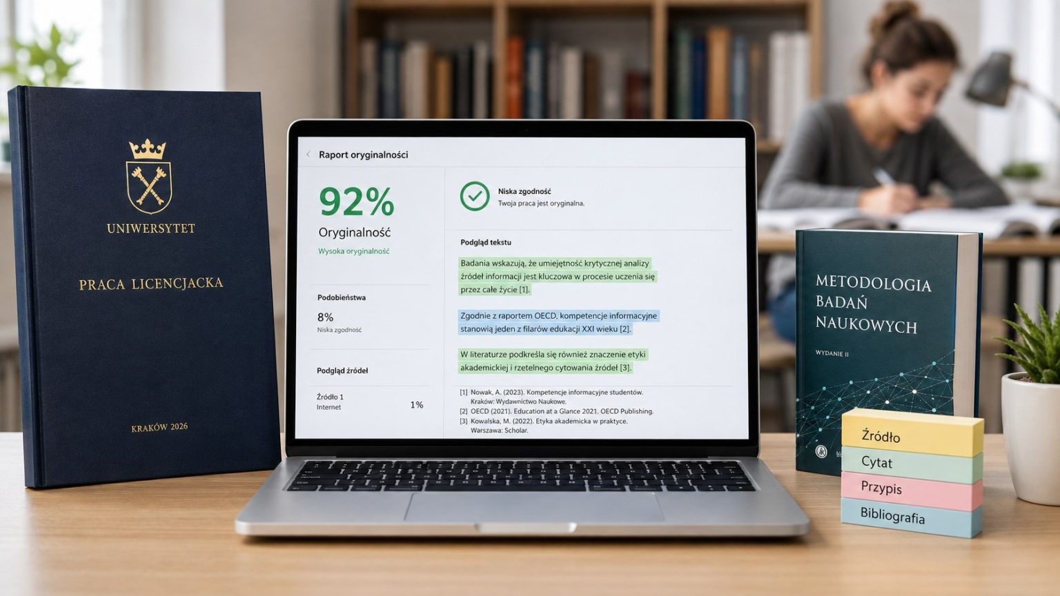 Cytowanie i plagiat to ważne kwestie w pracach. Zobacz, jak poprawnie cytować źródła i unikać plagiatu w 2026 roku.