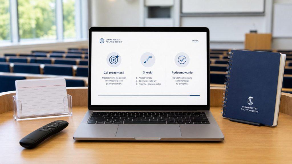 Jak przygotować prezentację na studiach w 2026 roku — skuteczne wystąpienie krok po kroku
