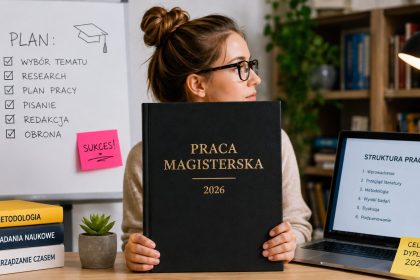 Czeka Cię praca magisterska? Zobacz, jak napisać pracę magisterską w 2026 roku krok po kroku i przejść przez ten proces spokojnie.